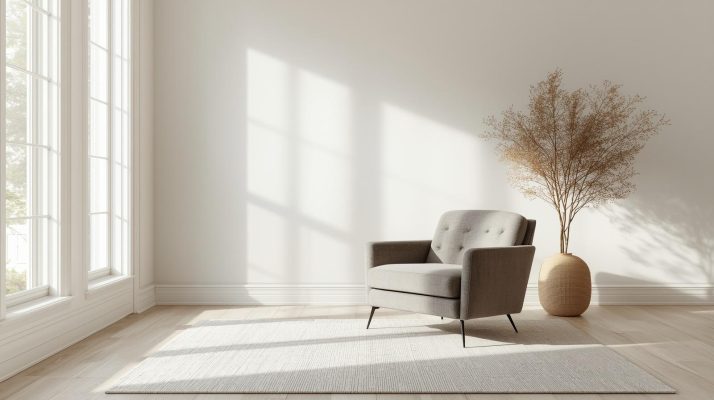 ghế sofa đơn phong cách đơn giản tinh tế sang trọng