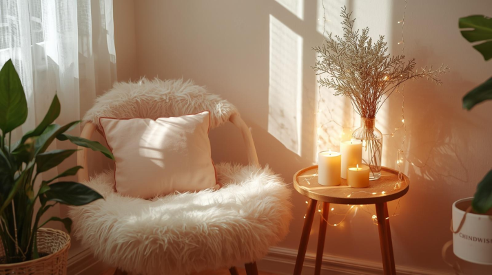 Ghế sofa lông phong cách nhẹ nhàng tinh tế 