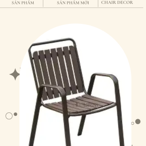 Ghế Cafe Chairdecor – Thiết Kế Hiện Đại, Tinh Tế Cho Không Gian Sang Trọng