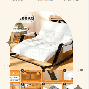 Ghế bập bênh ghế lười Nằm Thư Giãn Hiện Đại